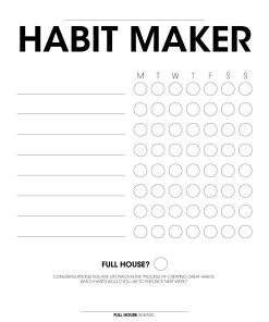 habit maker poster