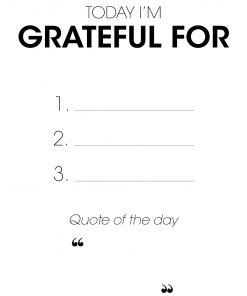today im grateful for - poster