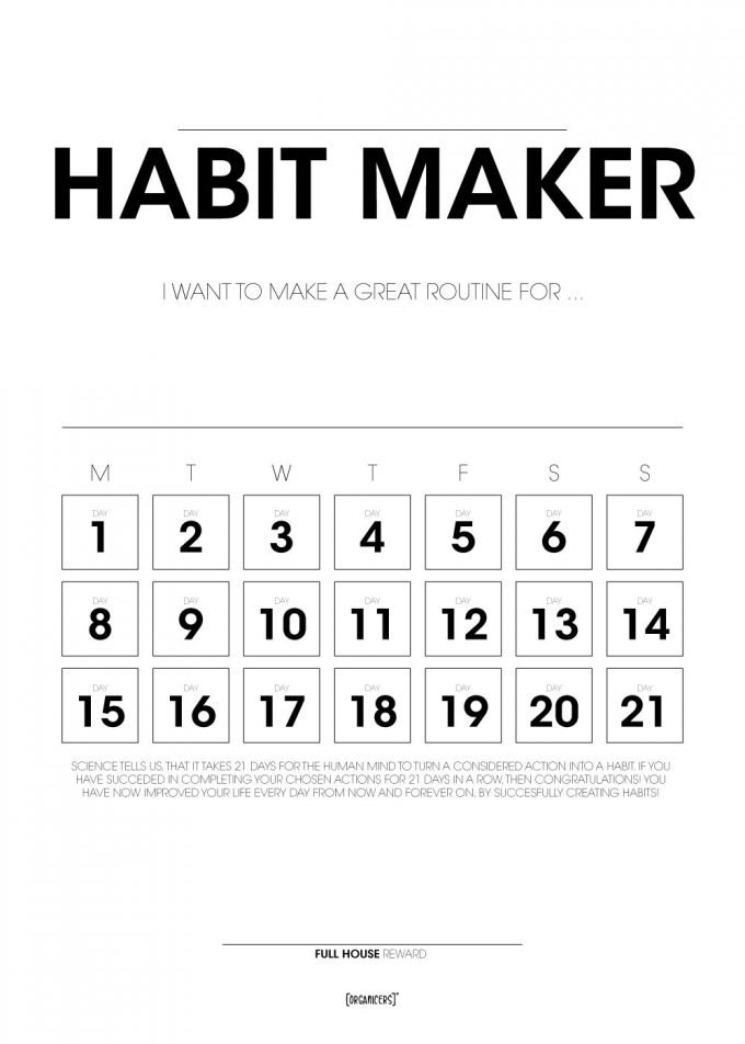 habit maker or habit tracker